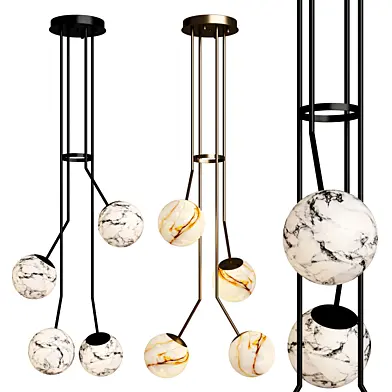 Berlin United Alabaster Pendant  Lamp