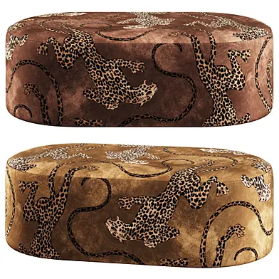 Овольная Оттоманка Пантера By Gaudion Furniture