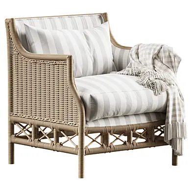 Gusto Canasta Club Cream Stripe by Casa Gusto