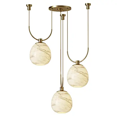 Orly 3 Light Swag Chandelier