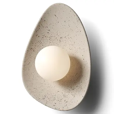 Speckled Ceramic Wall Sconce - Etsy