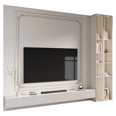 TV Wall set Shelf Wall Panel Decor