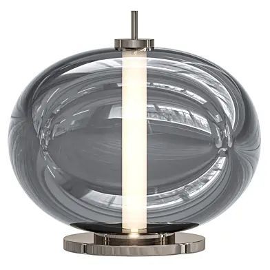 Queen Glass Table Lamp