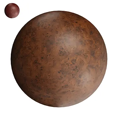 Burl wood texture