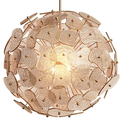 Eline Textured Glass Pendant Light