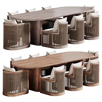 Brera Teak Dining Set