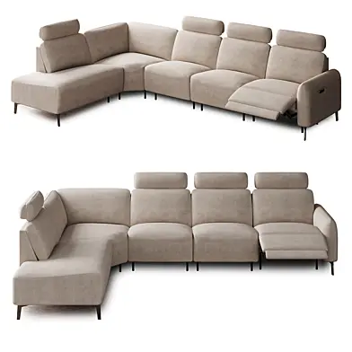 Cloella Fabric Modular Recliner Sofa