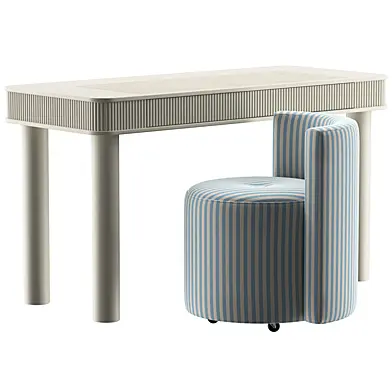 Melissa Rolling Chair and Harrison Desk