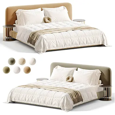 Modern Double Bed 018