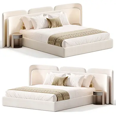 Modern Double Bed 019