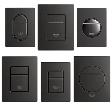 Grohe Flush button Scate Cosmopolitan and ArinaSquare