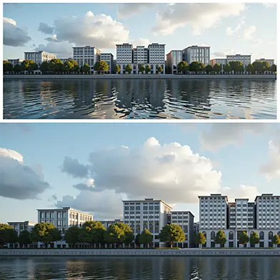 City Skyline Pano