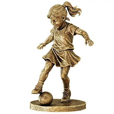kids player statue