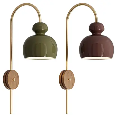 mobo ceramic wall lamps