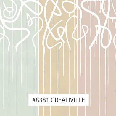 Creativille | Wallpapers | 8381 Flowing Lines
