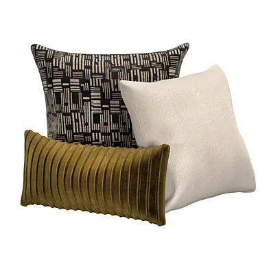 Sculpted Surfaces Throw Pillow