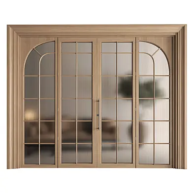 Arched Glass Door - Set 161