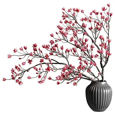 Magnolia Bouquet in Ceramic Vase 176