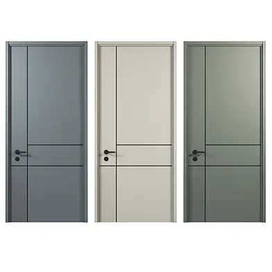 Modern Painted Interior Door 02