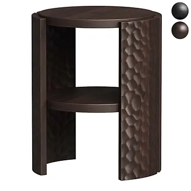 Chiseled End Table