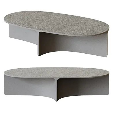 Aspic outdoor coffee table by Roda