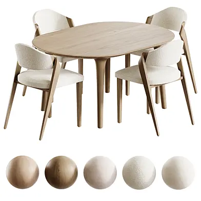 Voglauer Spin Chair and Kalota table