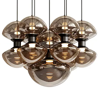 Henge Floyd Glass Chandelier 03