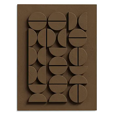 Coffee Beans 3D Wall Art