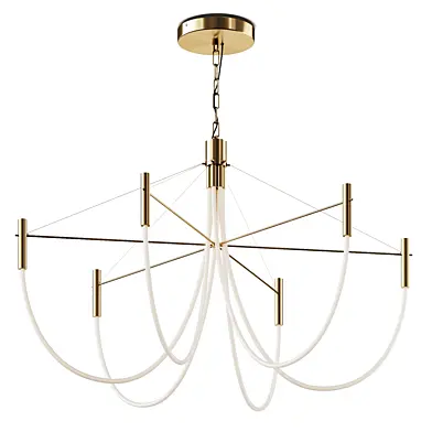 CVL Luminaires Paradoxe 6L Chain Version Suspension Lamp