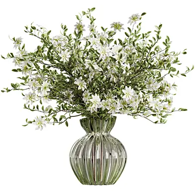 Bouquet of Branches in a Glass Vase 181