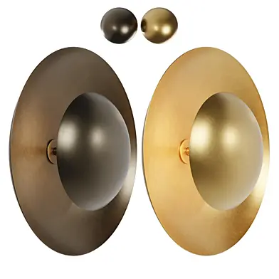 RH Cosmic Dish Sconce
