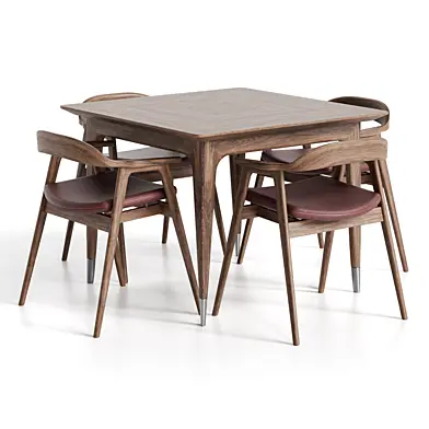 Modern Drining Table & Chair 4