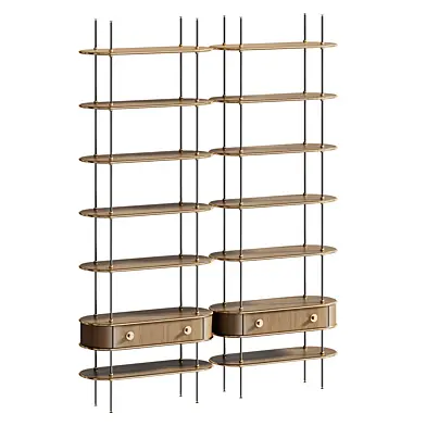 BOOKCASE MARTIN I By Mezzocollection