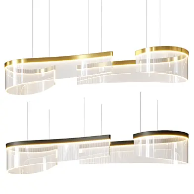 Led Linear Chandelier