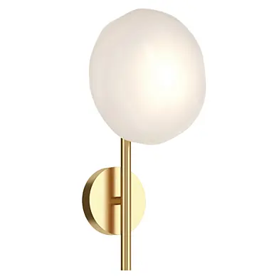 Stratus Brass Modern Wall Light
