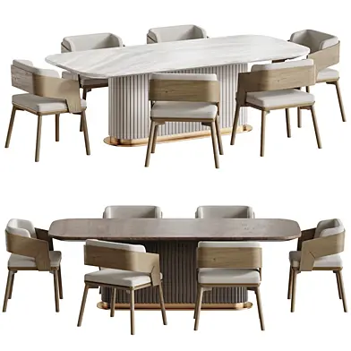 MEMOIRE DINING TABLE and Galea II Dining Chair