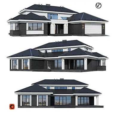 Modern house V164