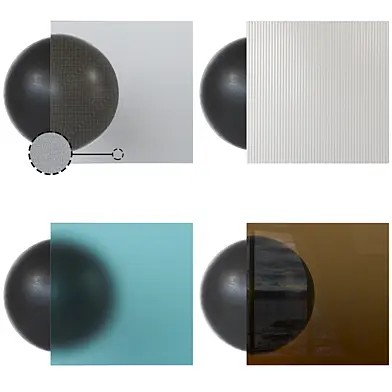 7 in 1 4K Official Rimadesio Glass Collection - Diamante, Fibra & Sahara - PBR Seamless - Vol 1