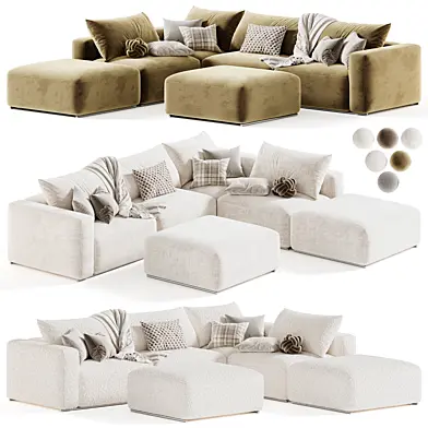 Poliform Shangai Modular Corner Sofa