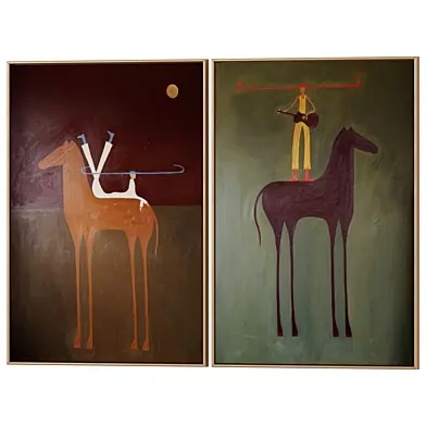 Abstract Painting Frame set 01150