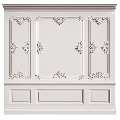 Classic Wall Mouldings Decor 13