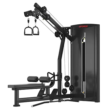 Lat Pulldown Low Row Machine