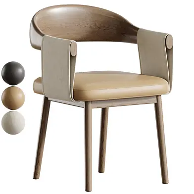 Gardner Modern Leather Dining Chair