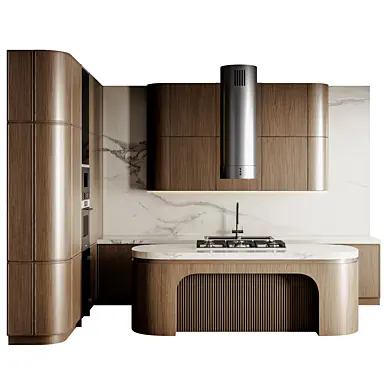 kitchen modren style with island