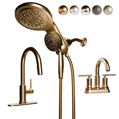 Delta Faucet and Shower Set 2