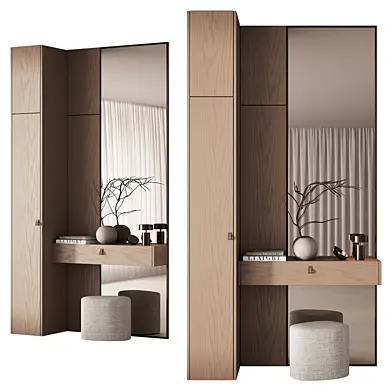 595 hallway zone 31 built in wardrobe japandi