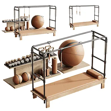 Gym equipment. Yoga set-4