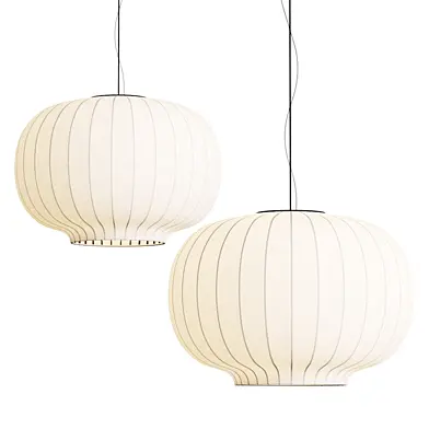Vipp 586 Paper Pendant White Lights