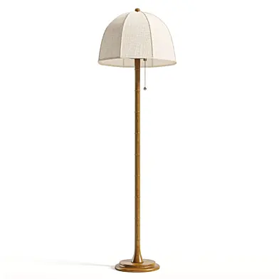 Bates Bamboo Style Floor Lamp by Jake Arnold