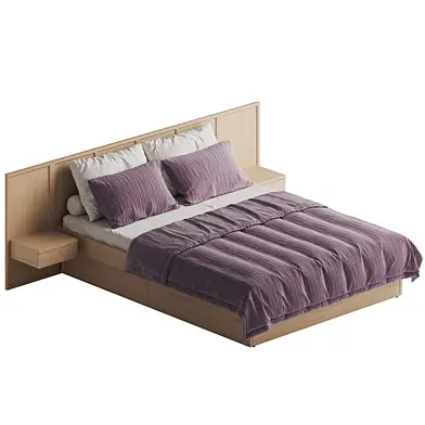 Кровать Nanto c тумбочками King size